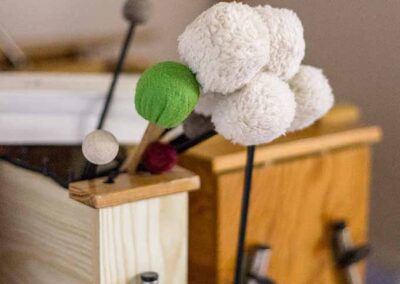 Bild mit Xylophon im Musikzimmer