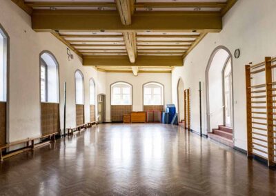 Ein Blick in unsere Turnhalle